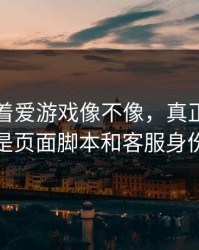 别只盯着爱游戏像不像，真正要看的是页面脚本和客服身份